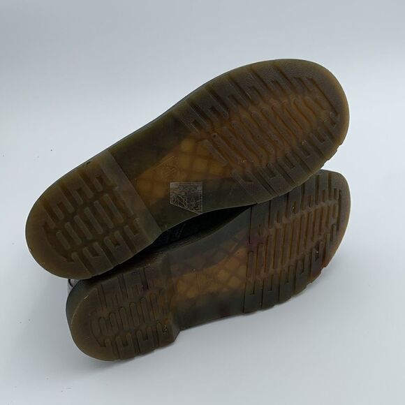 Dr Martens glitter gunmetal combat boots sparkles punk glam woman’s size 7 - Picture 11 of 11